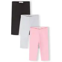 MINOTI Leggings grigio chiaro / rosa / nero