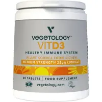 Vegetology Vit D3 Vitashine 1000 IU 60 tablets