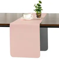 OEM Grigio-rosa, idrorepellente, bifacciale, effetto pelle, 30 x 240 cm, per esterni, decorativo