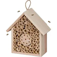 OEM Casetta naturale per api e altri insetti, 205 x 195 x 85 cm, struttura in legno biologico