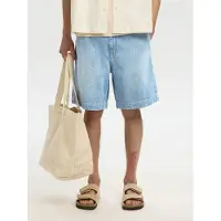 SELECTED MEN Shorts In Denim Uomini Blu XL