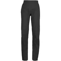 Stoic Women's KalmarSt. 3L Full Zip Rain Pants II Pantaloni antipioggia Donna (XS - Short, nero)