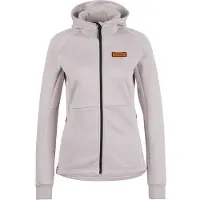 Ajungilak Women's Stretch Hooded ML Jacket Giacca in pile Donna (M, grigio)