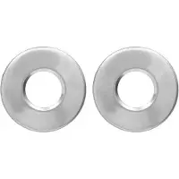 OEM Ricambi per scalette da piscina - Set di 2 piastre di copertura per tubi da 5 cm - Ricambi per corrimano