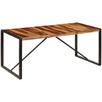 Prolenta Maison Exclusive - Tavolo da pranzo 180 x 90 x 75 cm in legno massello di acacia