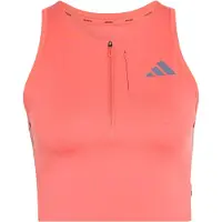 Adidas Women's Adizero Running Gel Pocket Crop Top Reggiseno sportivo Donna (XL, rosso)