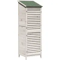Syfax Capanno da Giardino Bianco 59,5 x 56 x 176,5 cm