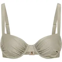 LASCANA Top per bikini grigio