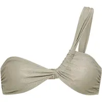 LASCANA Top per bikini grigio