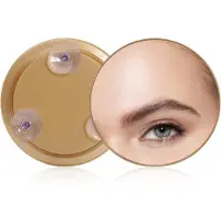 OEM Specchi da trucco portatili con supporto a incastro, specchi ingranditori rotondi, dimensioni i 150 mm * ingrandimento 30x, forma concava