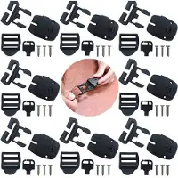 OEM Set di riparazione per chiusura del coperchio della vasca idromassaggio, 8 pezzi, in metallo.
