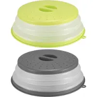 OEM Copertura per magnetrone in 2 pezzi - coperchio per magnetrone con ganci da 265 cm - impedisce gli schizzi di frutta e verdura - filtro per frutta