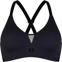 Hästko - Reggiseno effetto seconda pelle e traspirante - Bra n°29 True Black per Donne in Nylon - Taglia 80-85/A-B - Nero
