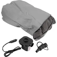 Gistuch 185*110 cm SUV materasso gonfiabile viaggio campeggio auto letto d'aria sedile posteriore (grigio)