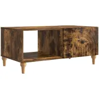 Syfax Tavolino da salotto Rovere Fumo 90 x 50 x 40 cm