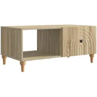 Syfax Tavolino da salotto Rovere Sonoma 90 x 50 x 40 cm