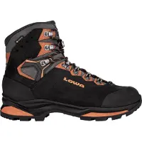 Lowa - Scarpe da trekking in GORE-TEX&reg; - Camino Evo GTX Black/Orange per Uomo in Pelle - Taglia 44 - Nero
