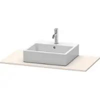Duravit Console XSquare, 1 découpe, 1000x16x550mm, XS060E08383, XS060E08383
