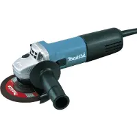 Makita Smerigliatrice angolare elettrica 9558HNR, diametro disco 125 mm, potenza 840 W, giri 11000, 2,