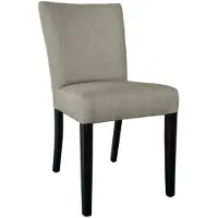 Bolero Sedie da pranzo con rivestimento in iuta color naturale chiaro, 2 pezzi