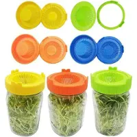 OEM Set di coperture per filtri a lamelle per colture su guaina - giallo - 4 pezzi