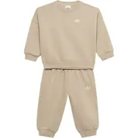 Adidas Tuta da jogging 'LOOSE CREW JOGGER' beige