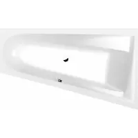 Polysan Vasche da bagno Polysan - Vasca asimmetrica CHIQUITA R, 1700x1000x450 mm, destra, bianco 92619