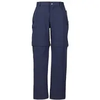 Heber Peak Kids's MapleHe. Trekking Zip-off Pants Pantaloni zip off Bambini (104, blu)