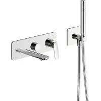 CASA39 Cristina FOIL Miscelatore vasca da bagno esterno CRIFL10251