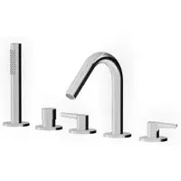 CASA39 Zucchetti Medameda Rubinetto bordo vasca da bagno 5 fori ZMM5510
