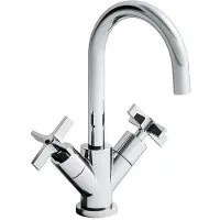 CASA39 Cristina Cross Road Rubinetto lavabo monoforo CRICR22651