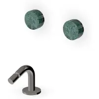 CASA39 Zucchetti Isy22 Rubinetto bidet 3 fori con canna ZIS6751.C50