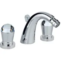 CASA39 Nicolazzi Cristallo Rubinetto bidet 3 fori con canna 2015 CR