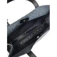Anna Luchini Borsa A Mano In Pelle nero — Borsa a mano