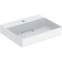 Geberit ONE lavabo à poser, sortie horizontale, blanc, 50x15,4x42,5cm, 505.05, 505.024.00.1, 505.024.00.1