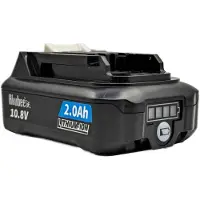 Akubee Batteria da 10,8 V 2,0 Ah compatibile con Makita CXT 12V max