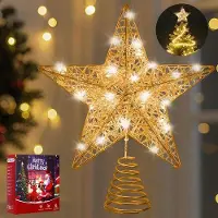 OEM Decorazione per l'albero di Natale con finitura metallica, 30 cm, bianca