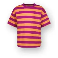 Vingino Girls Basic Stripe Tee T-shirt Aster Pink Taglia: 14 | T-shirt Outlet | Unisex | Rosa