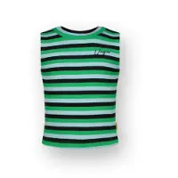 Vingino Girls Basic-crop Rib Top Top Multicolor Green Taglia: 16 | Outlet | Unisex | Verde