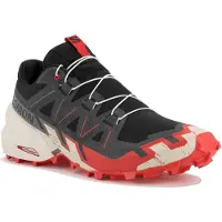 Salomon - Scarpe trail - Speedcross 6 Black/Fird/Almilk per Uomo - Taglia 42 - Grigio