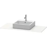 Duravit Console XSquare, 1 découpe, 800x16x550mm, XS060D08484, XS060D08484