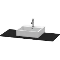 Duravit Console XSquare, 1 découpe, 1200x16x550mm, XS060F01616, XS060F01616