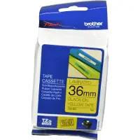 Brother Nastro TZe-661 - Nero su giallo (36 mm)