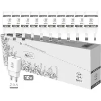 Tech One Tech Caricabatterie Da Parete Usb Tec2954 Pack 12w 10 Unità
