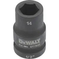 DeWalt Steckschluessel kurz 14mm 1/2 Schlagfest