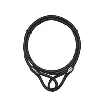 Hiplok Cable Lucchetto per bicicletta (2 m, grigio)