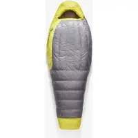 Sea to Summit - Sacco a pelo - Spark Women's -1C/30F Down in Nylon - Taglia Lungo - Giallo