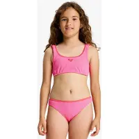Roxy Kid's Aruba Bralette Set Bikini Bambini (6 Years, fuchsia)