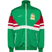 Adidas Giacca sportiva 'Mexiko Track Top 1986' giallo oro / verde / rosso / bianco