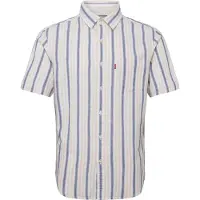 Levi's S/s Sunset 1 Pkt Standrd Gio Stripe Ceme Taglia: S | Camicie Casual Outlet | Uomo | Giallo